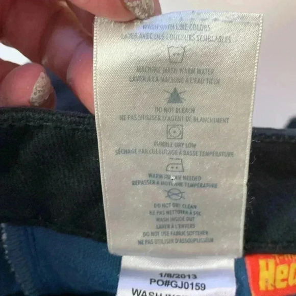 Windriver Fully Lined High Rise Black Jeans for Cold Weather Size  8 Waist 32 - Picture 7 of 8